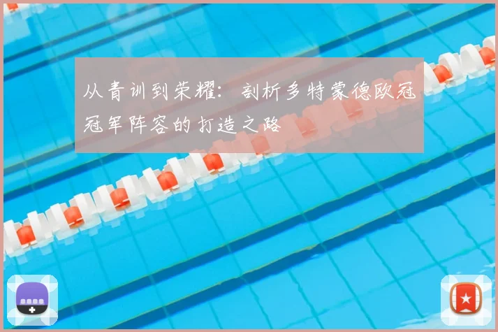 从青训到荣耀：剖析多特蒙德欧冠冠军阵容的打造之路
